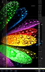 Colorful Flower 03 tema screenshot