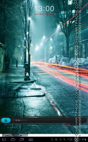Streetlights theme screenshot