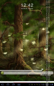 Скриншот темы Forest 05