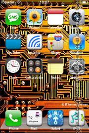 Circuit 01 theme screenshot