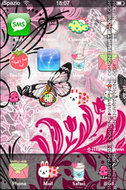 Capture d'écran Butterfly Abstract 02 thème