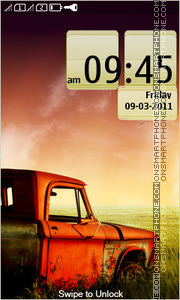 Pickup truck theme screenshot