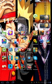 Capture d'écran Naruto Live thème