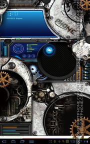 Mechanical Core theme screenshot