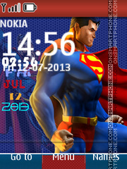Скриншот темы Superman X2