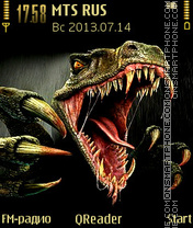 Capture d'écran Raptor thème