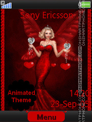 Queen of Hearts theme screenshot