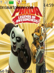 Capture d'écran Kung Fu Panda thème