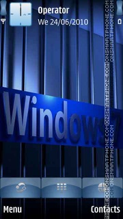 Windows 7 Blue theme screenshot