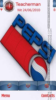 Capture d'écran Pepsi Brand thème