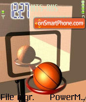 Basketball R11 theme screenshot