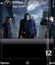 Joker theme screenshot