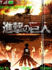 Shingeki No Kyojin Theme-Screenshot