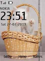 Lovely Cat 01 theme screenshot