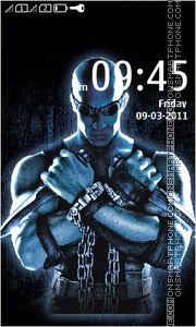 Capture d'écran Riddik thème