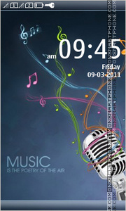 Music 5336 es el tema de pantalla