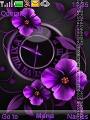 Violet tema screenshot