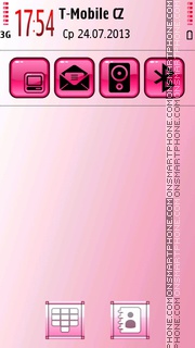Pink 21 theme screenshot