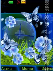 Capture d'écran Flight of the butterfly thème