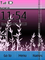 Violet Light theme screenshot