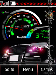 Speed theme screenshot