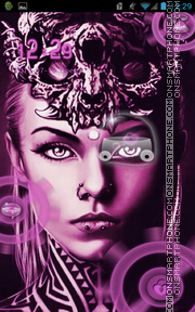 Fantasy Girl 05 theme screenshot