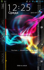 Capture d'écran Colorful 16 thème