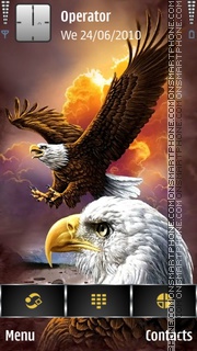 Capture d'écran Eagles thème