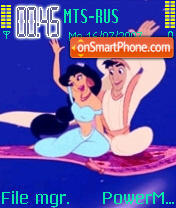 Aladin 01 tema screenshot