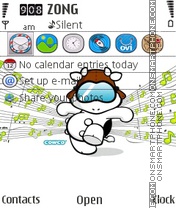 Cow tema screenshot