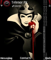 Evil queen theme screenshot