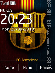 Barcelona Asha 300 theme screenshot