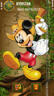 Mickey Mouse Theme-Screenshot