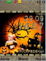 Soon halloween theme screenshot