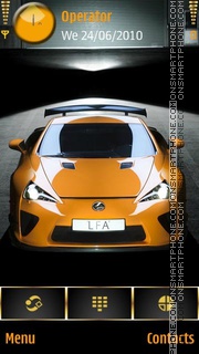 Lexus LFA es el tema de pantalla