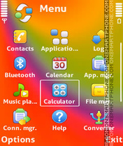 Colorfull adam11 theme screenshot