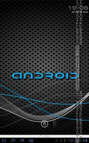Capture d'écran Android Carbon thème