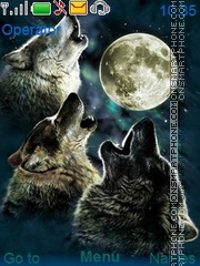 Wolves theme screenshot