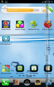 Diverse iOS theme screenshot