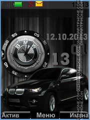 Скриншот темы BMW X6