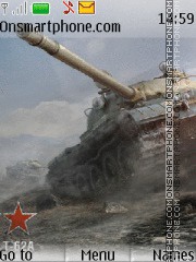 World of Tanks tema screenshot