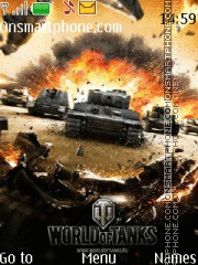 Capture d'écran World Of Tanks thème