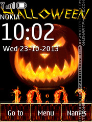 Скриншот темы Halloween theme