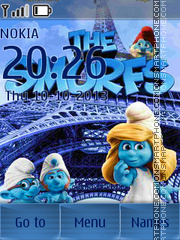 The Smurfs World theme screenshot