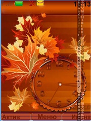 Autumn Leaves tema screenshot
