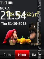 Halloween Background theme screenshot
