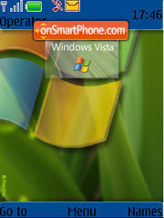 Glass Vista theme screenshot