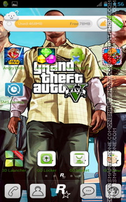GTA V theme screenshot