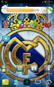 Скриншот темы Real Madrid 2037