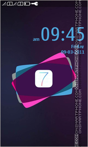 iOS7 Full Touch es el tema de pantalla
